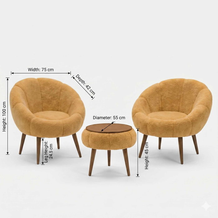 Atelier Del Sofa Lida Wellsoft - Marrón